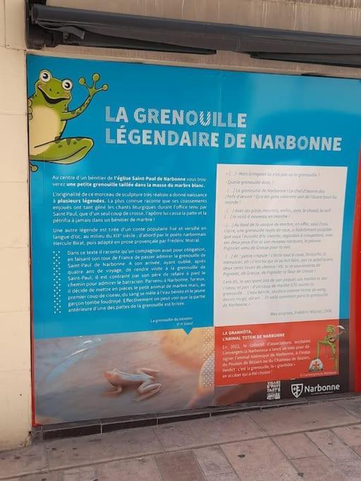 La Petite Pelerine Leilighet Narbonne Eksteriør bilde
